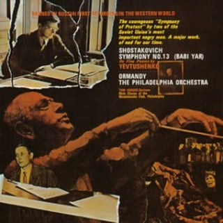 the album cover for Shostakovich / Krause / Ormandy - Ormandy Edition 3 Vol 15
