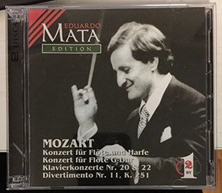 the album cover for Mozart / Mata, Eduardo - Eduardo Mata Edition 1