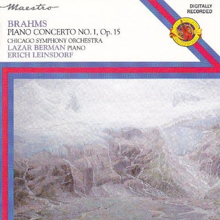the album cover for Brahms / Chicago Sym Orch / Berman - Piano Cto No 2