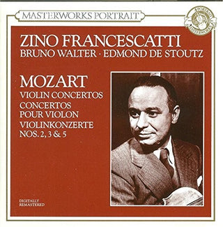 the album cover for Mozart / Francescatti - Violin Ctos / Fran