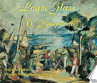 the album cover for Louis Glass / Plovdiv Phil Orch / Todorov - 6 Syms