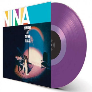 the album cover for Nina Simone - At Town Hall [Colored Vinyl] [180 Gram] (Purp) (Spa)