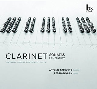the album cover for Salguero / Gavilan - Clarinet Sonatas