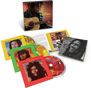the album cover for Bob Marley & The Wailers - Songs Of Freedom: The Island Years [3 CD]
