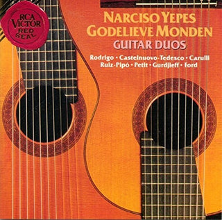 the album cover for Petit / Monden / Yepes - Narciso Yepes