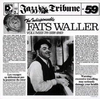 the album cover for Waller, Fats / Waller, Fats - Jazz Tribune 59