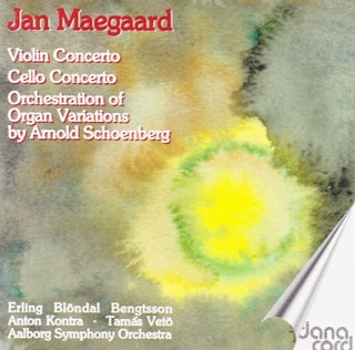the album cover for Maegaard / Schoenberg / Kontra / Bengtsson - Violin & Cello Concertos