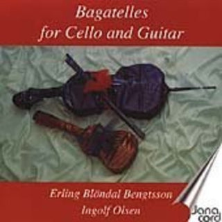 the album cover for Erling BlÃ¶ndal Bengtsson - Bagatelles for Cello & Guitar