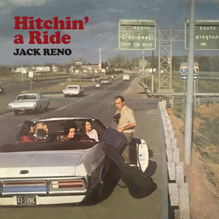 the album cover for Jack Reno - Hitchin' a Ride