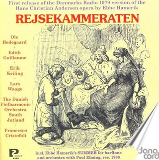 the album cover for Francesco Cristofoli - Hamerik, E.: Rejsekammeraten [Opera] / Sommer