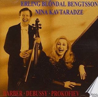 the album cover for Debussy / Barber / Prokofiev / Kavtaradze - Cello Sonatas
