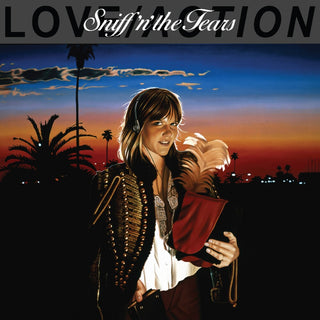 the album cover for Sniff N The Tears - Love / Action
