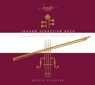 the album cover for J Bach .S. / Ostertag - Six Suites for Violoncello