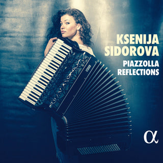 the album cover for Piazzolla Reflections / Various - Piazzolla Reflections