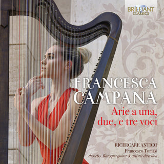 the album cover for Campana / Ricercare Antico / Tomasi - Arie a Una Due E Tre Voci