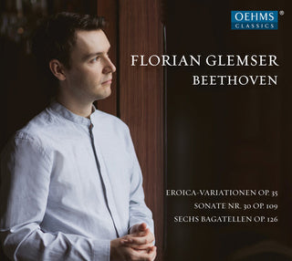 the album cover for Beethoven / Glemser - Florian Glemser Plays Beethoven