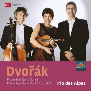 the album cover for Dvorak / Trio Des Alpes - Piano Trio 3 / 65