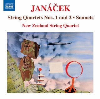 the album cover for Janacek / New Zealand String Quartet - String Quartets 1 & 2