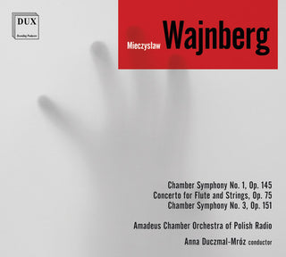 the album cover for Wajnberg / Dlugosz - Chamber Symphony 1 / Concerto for Flute