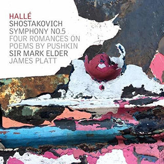 the album cover for Shostakovich / Halle / Platt - Symphony 5 / Four Romances