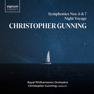 the album cover for Gunning / Royal Philharmonic Orch / Gunning - Symphonies 6 & 7