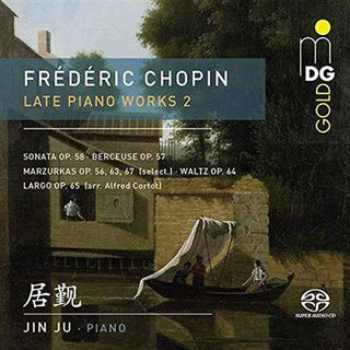 the album cover for Chopin / Ju - Late Piano Works 2