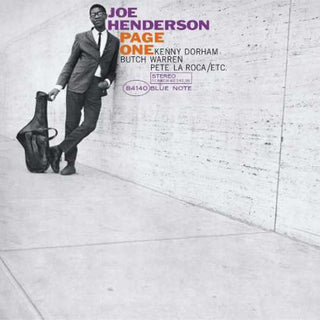 the album cover for Joe Henderson - Page One