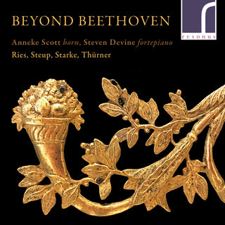 the album cover for Ries / Scott / Devine - Beyond Beethoven