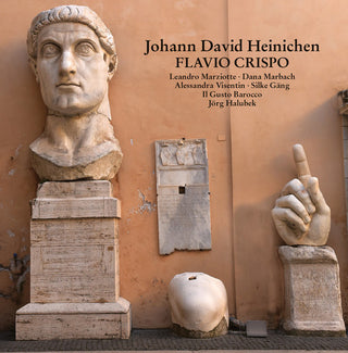 the album cover for Heinichen / Marziotte / Arroniz - Flavio Crispo