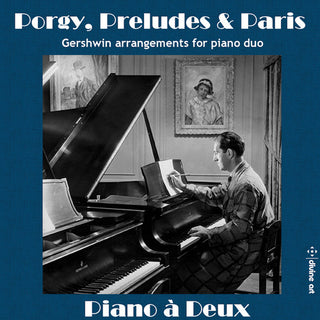 the album cover for Gershwin / Stoodley - Piano a Deux