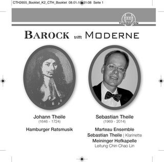 the album cover for Klemmstein / Hamburger Ratsmusik - Barock Trifft Moderne