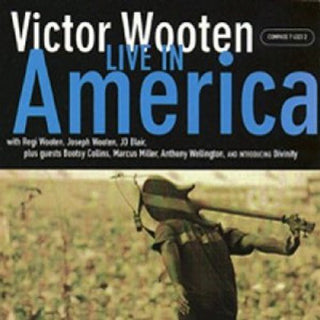 the album cover for Victor Wooten - Live in America