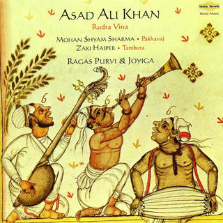 the album cover for Mohan Shyam Sharma, Pakhavaj - Ragas Purvi and Joyiga
