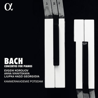 the album cover for J Bach S / Koroliov / Kammerakademie Potsdam - Concertos for Pianos