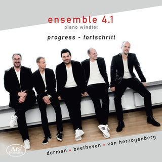 the album cover for Beethoven / Ensemble 41 Piano Windtet - Progress / Fortschritt
