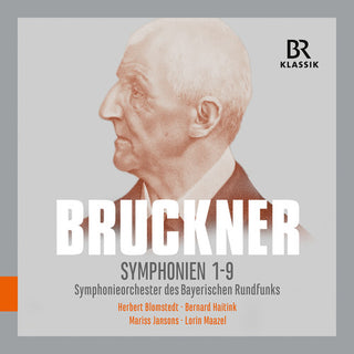 the album cover for Bruckner / Blomstedt / Maazel - Symphonien 1 - 9