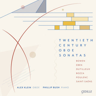 the album cover for Saint-Saens / Klein / Bush - 20th Century Oboe Sonatas