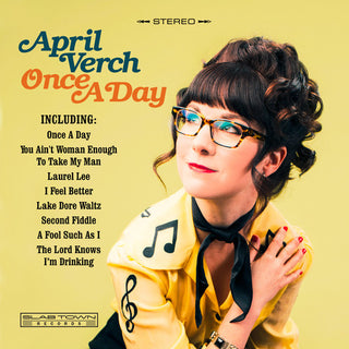 the album cover for April Verch - Once A Day