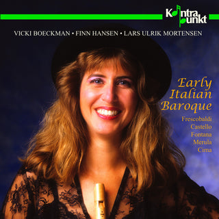 the album cover for Boeckman / Mortensen - Early Italian Baroque