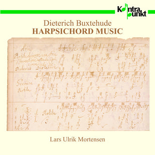 the album cover for Buxtehude / Mortensen - Harpsichord Music