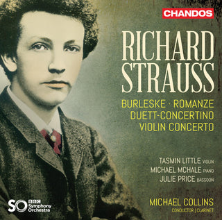 the album cover for Strauss / Little / Bbc Symphony Orchestra - Concertante Works