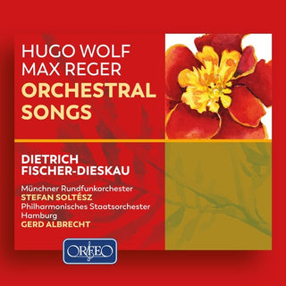 the album cover for Wolf / Fischer-Dieskau - Orchestral Songs