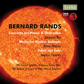 the album cover for Rands / Biss / Bernard - Orchestral Works