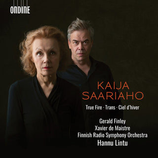 the album cover for Saariaho / Finley / Lintu - True Fire / Ciel D'hiver / Trans