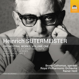the album cover for Sutermeister / Cathomas / Held - Orchestral Works 1