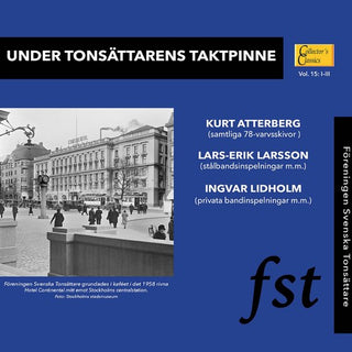 the album cover for Atterberg - Under Tonsattarens Taktpinne