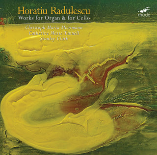 the album cover for Radulescu / Moosmann / Clark - Works for Organ & for Cello