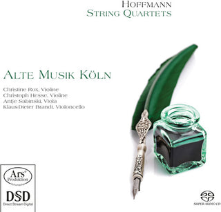 the album cover for Hoffmann / Koln - String Quartets