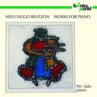 the album cover for Bentzon / Salo - Works for Piano