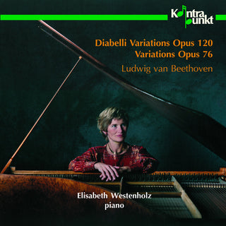 the album cover for Beethoven / Elisabeth Westenholz - Diabelli Variations, Opus 120